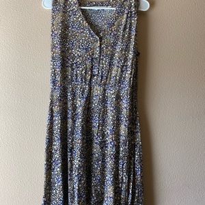 &Other stories floral dress size 8